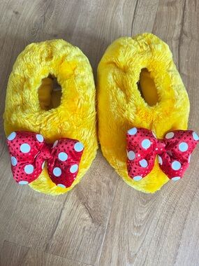 Disney Plush Toy - Bright Yellow Fuzzy Character